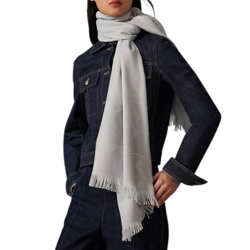 Hermes New Libris Stole Scarf
